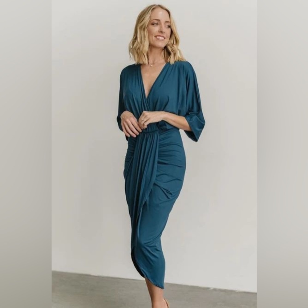 Asymmetrical Midi Dress by Baltic Born